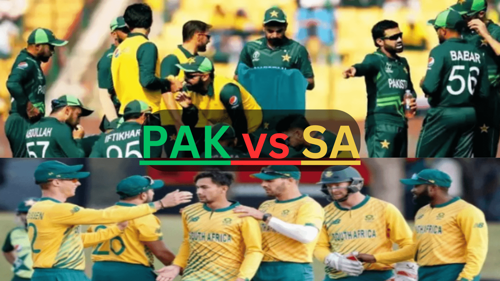 PAK vs SA