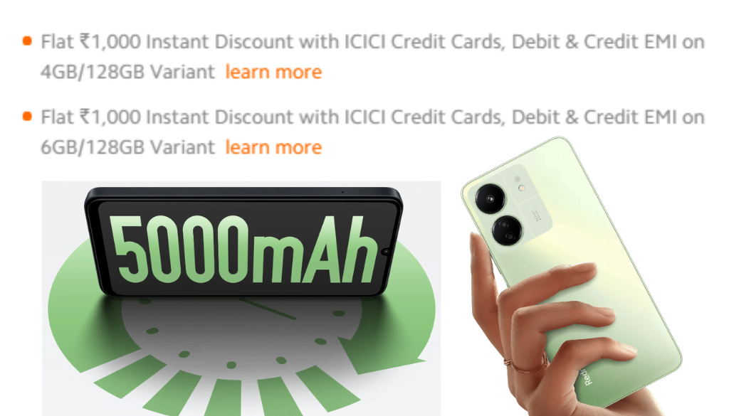 Redmi 13C 5G Price & Discount