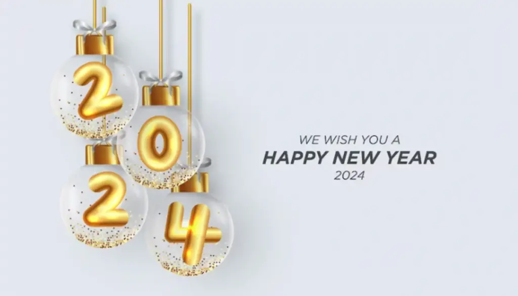 Happy New Year 2024 Wishes+ HD Pic