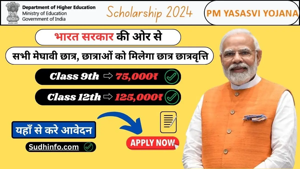 PM Yashasvi Scholarship 2024 Registration