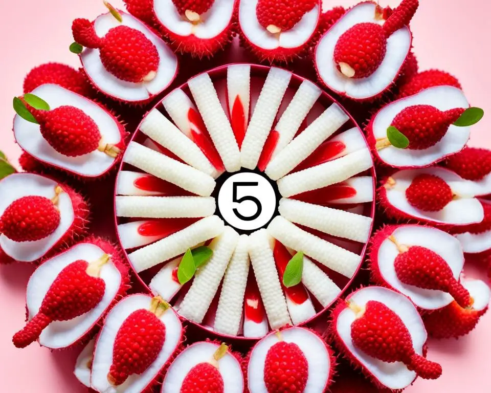 5 Litchi Calories