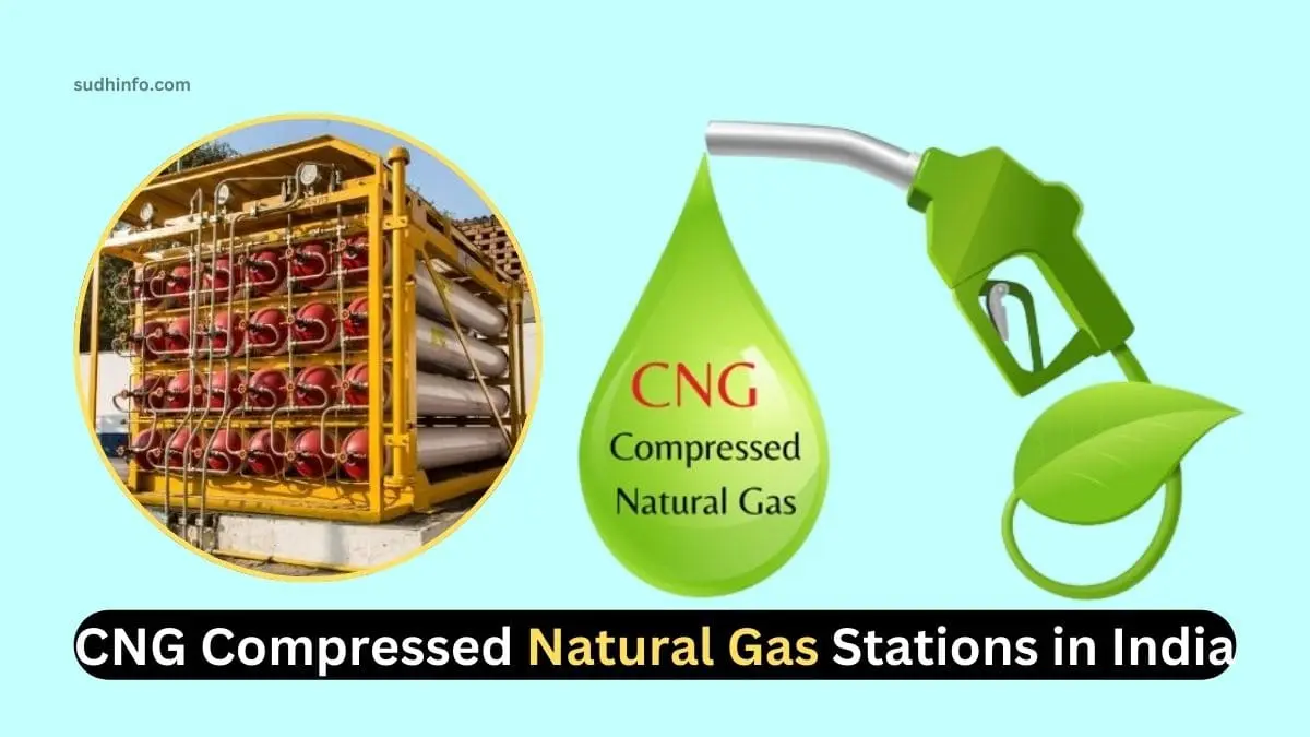 CNG Compressed Natural Gas Stations in India